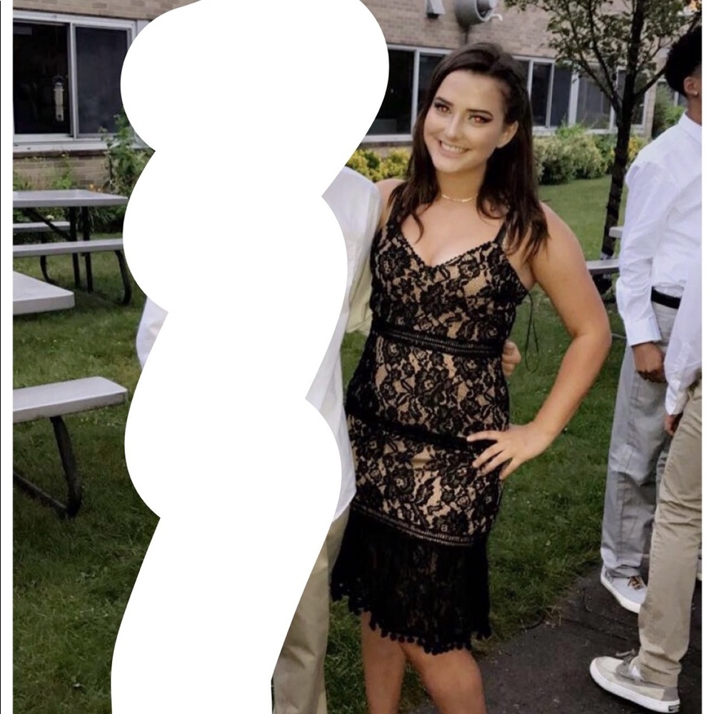 Aqua Bloomingdales lace Dress